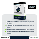 Módulo de accesibilidad para PrestaShop: auditoría WCAG y declaración EAA