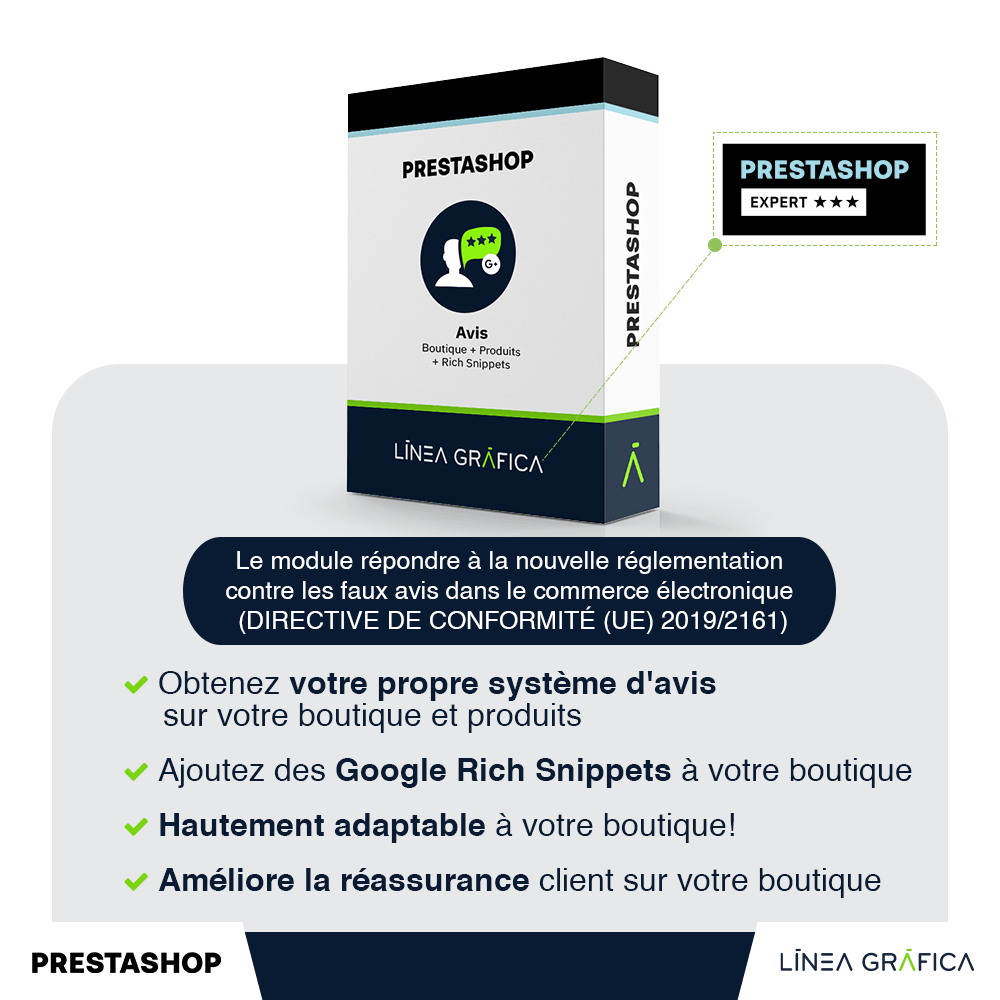 PACK Confianza: 3 módulos Prestashop por el precio de 2