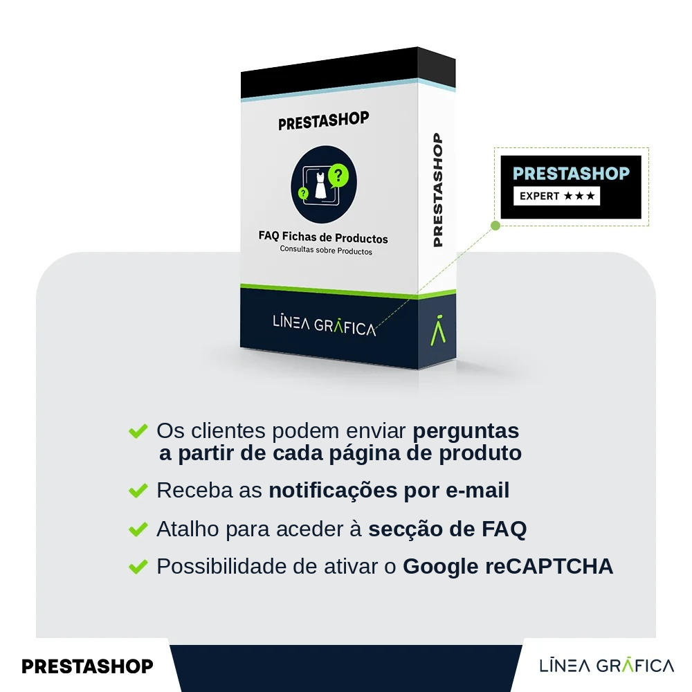 PACK Confiança: 3 módulos PrestaShop pelo preço de 2 – inclui perguntas frequentes de produto