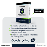 Módulo Sitemap XML Google Pro para PrestaShop – portada