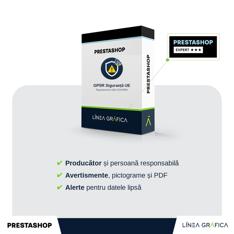 Modul PrestaShop GPSR: siguranța produselor în UE