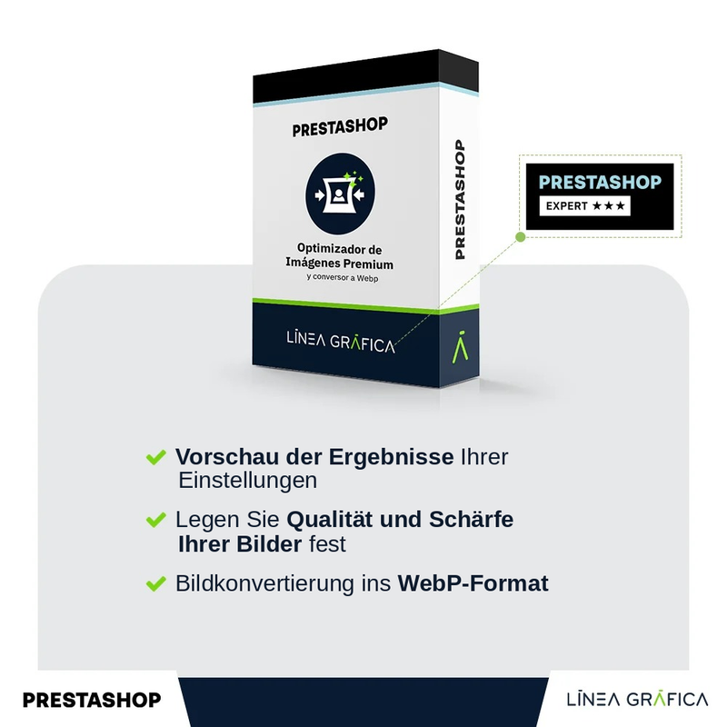 Performance-Paket: 3 PrestaShop-Module zum Preis von 2 – enthält Bildoptimierer und WebP