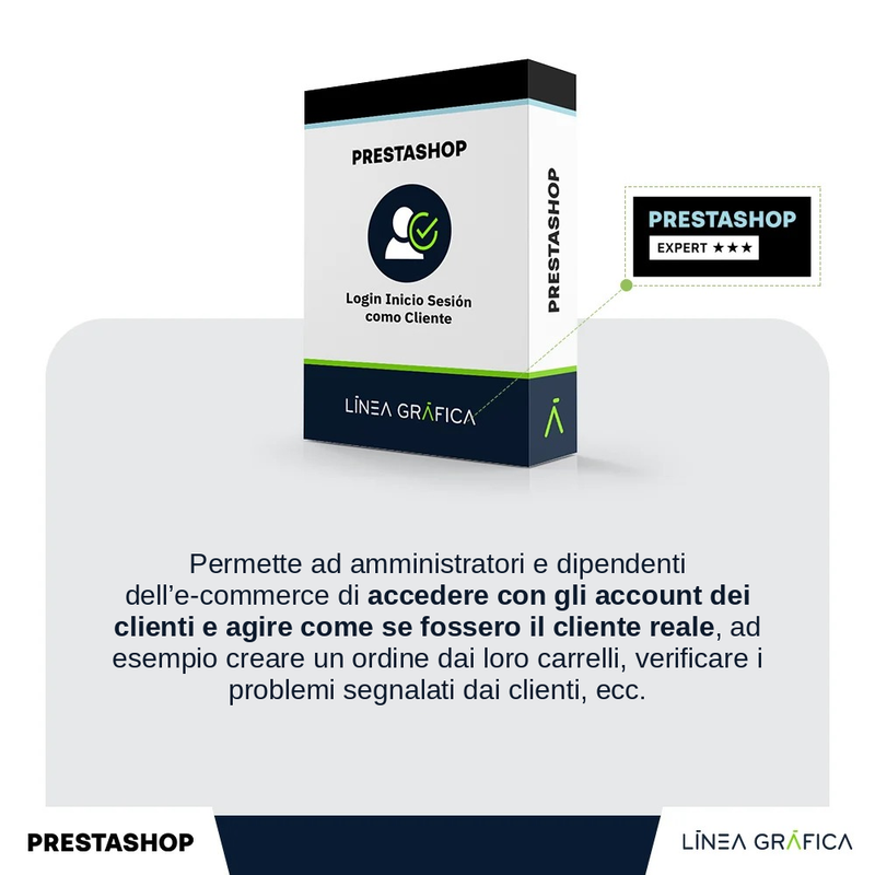 Modulo PrestaShop Login come cliente: accesso all'account dei clienti – panoramica