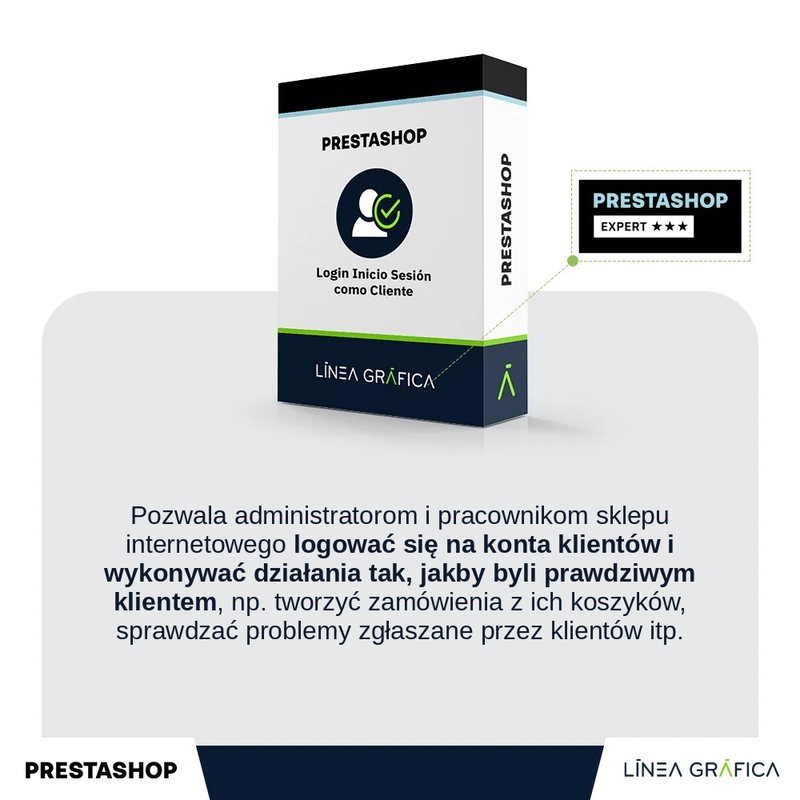 Moduł PrestaShop Login – logowanie jako klient – przegląd