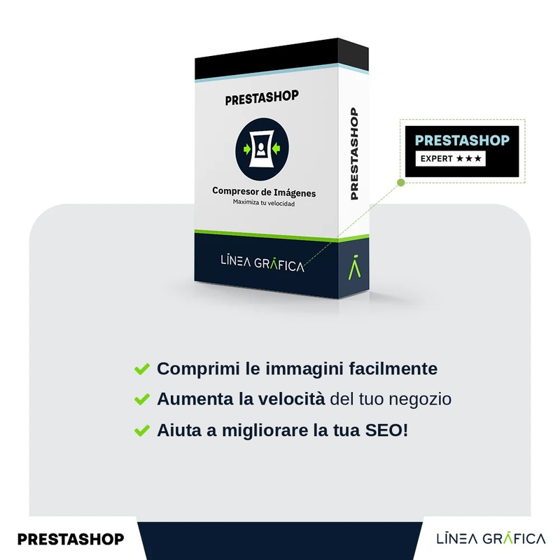 Modulo PrestaShop Compressione Immagini – Massima velocità – panoramica