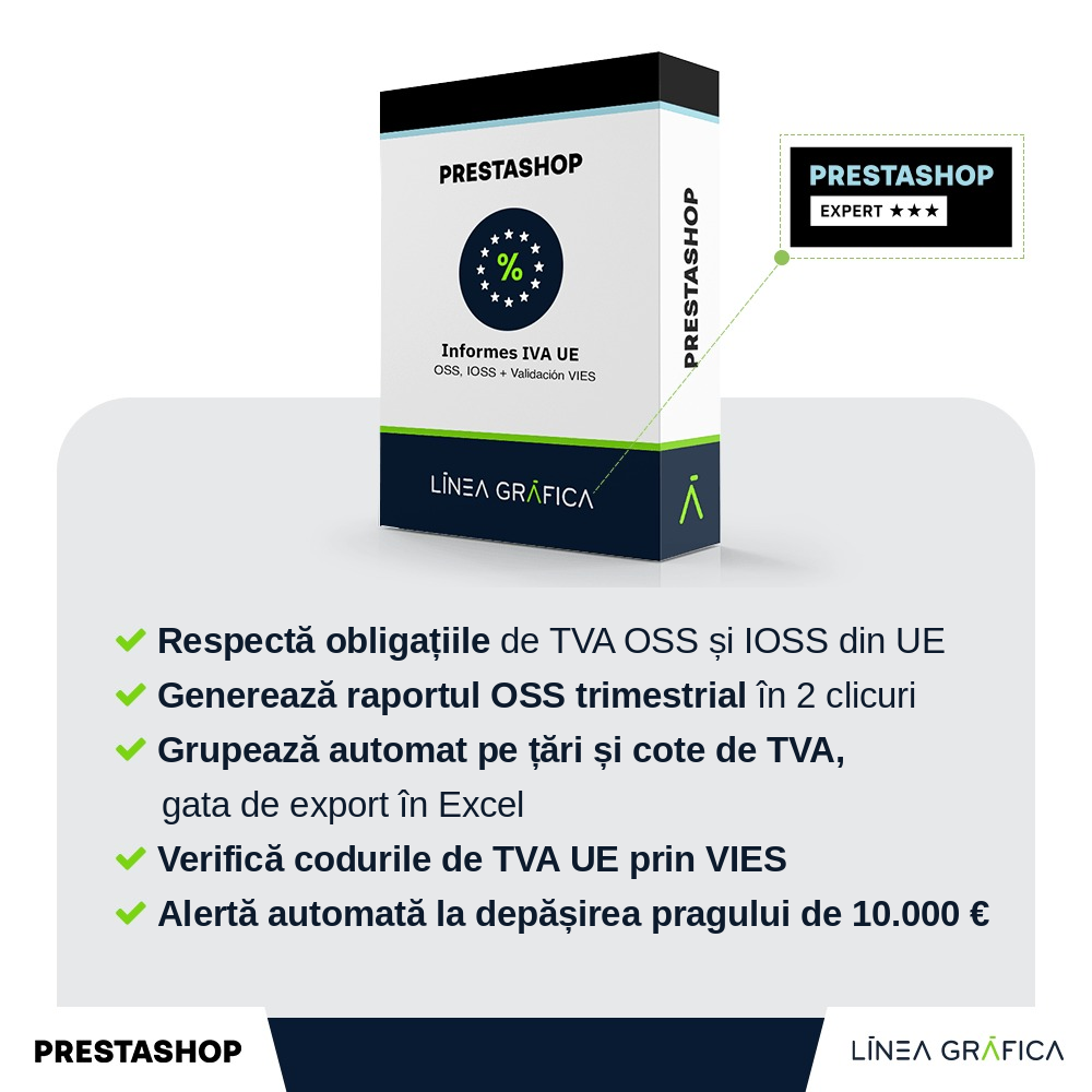 Modul rapoarte TVA UE: OSS, IOSS + Validare VIES – vedere de ansamblu