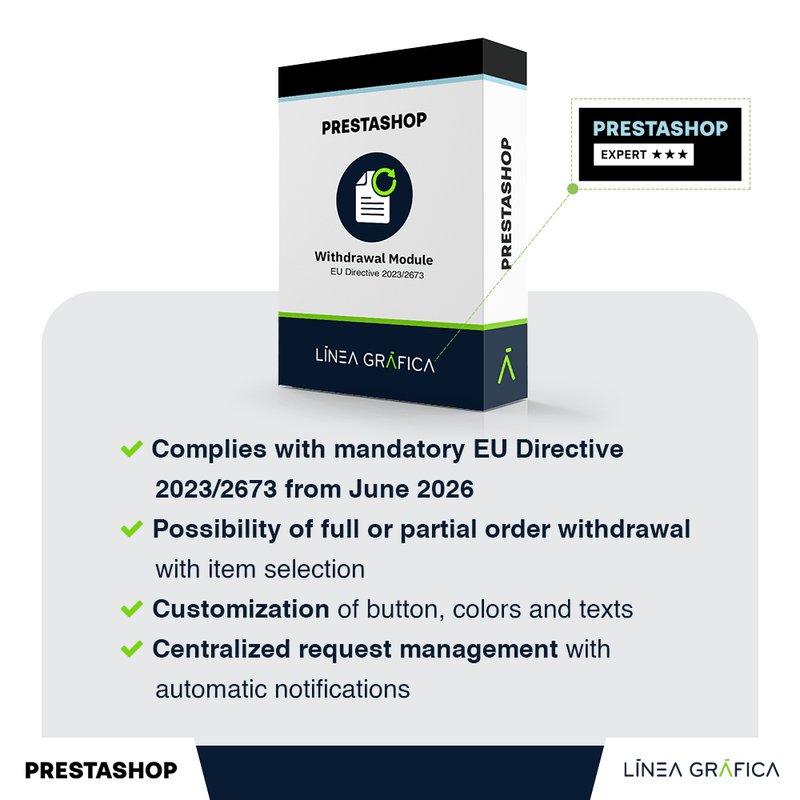 PACK RGPD y legal: 3 módulos Prestashop por el precio de 2