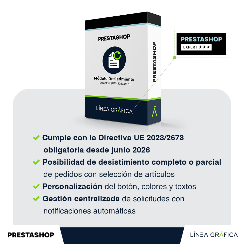 PACK RGPD y legal: 3 módulos Prestashop por el precio de 2