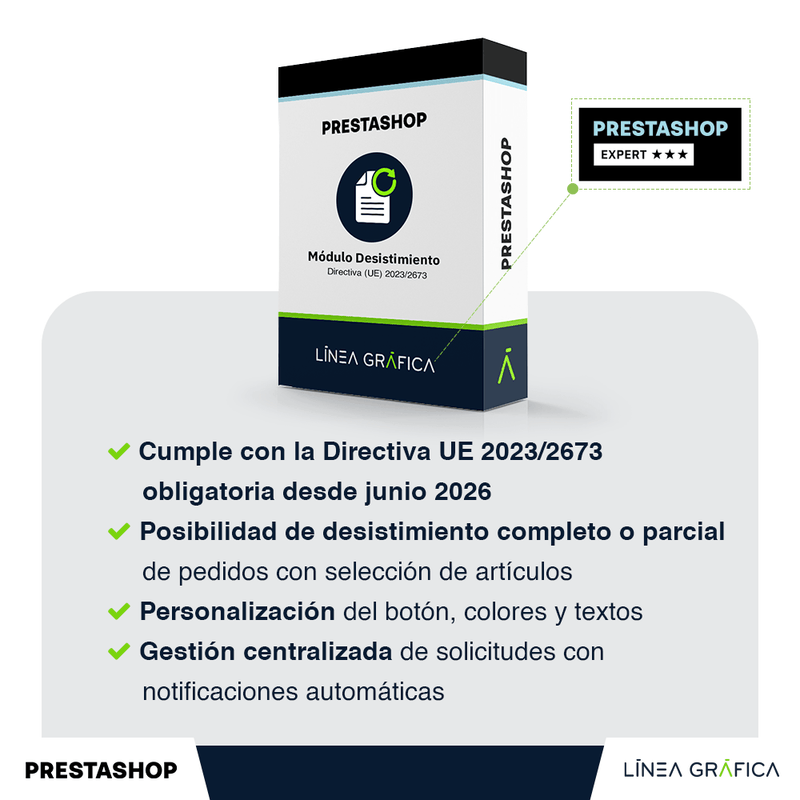 PACK RGPD y legal: 3 módulos Prestashop por el precio de 2