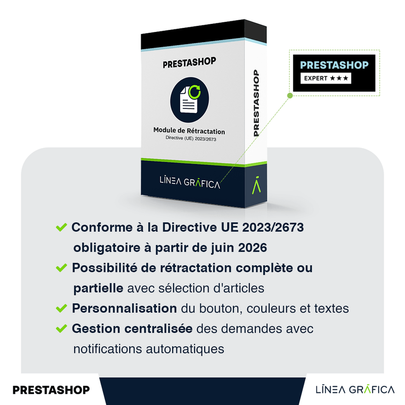 PACK RGPD y legal: 3 módulos Prestashop por el precio de 2
