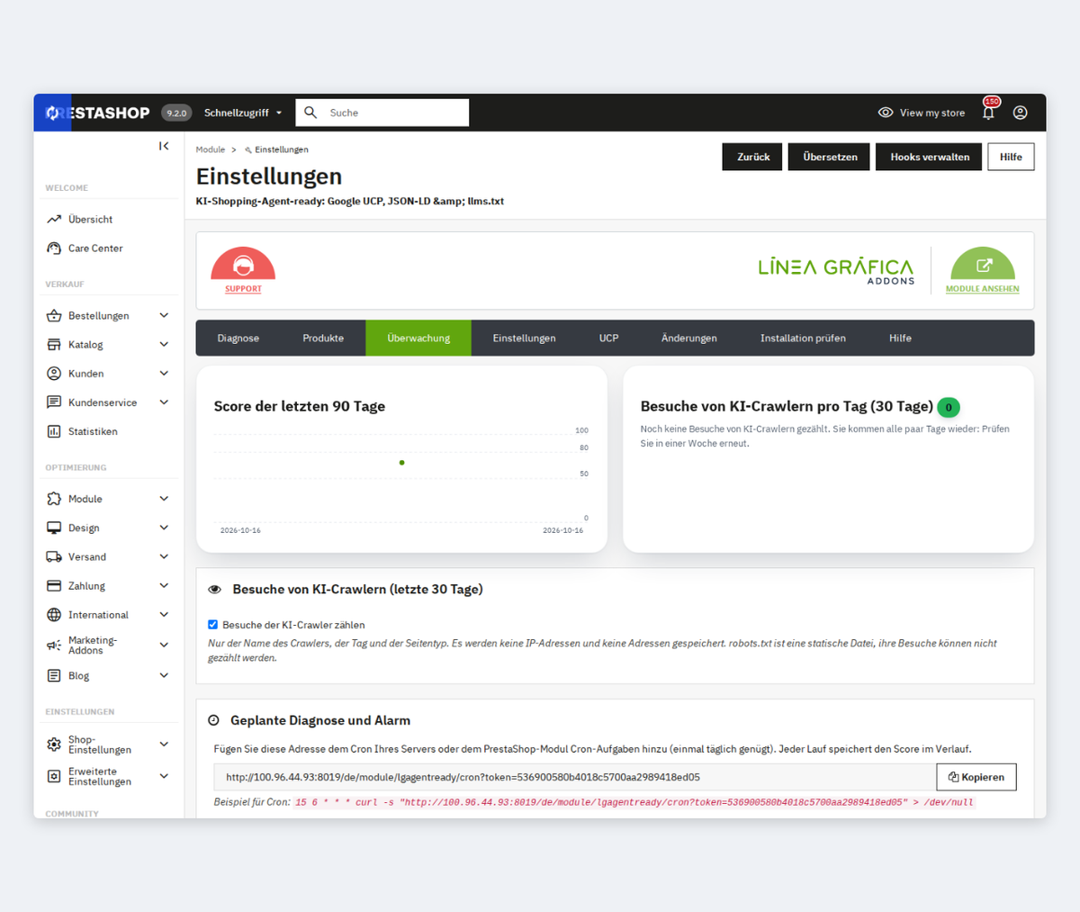 Besuche von KI-Bots (ChatGPT, Google, Perplexity) und robots.txt je Bot