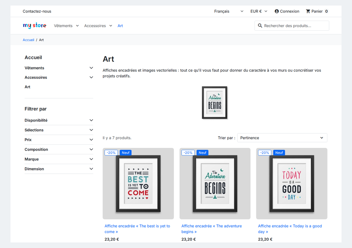 Prix Omnibus le plus bas des 30 derniers jours dans la liste des produits en promotion PrestaShop