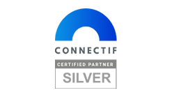 sello partner connectif silver - Digital marketing and Web Design for ecommerce