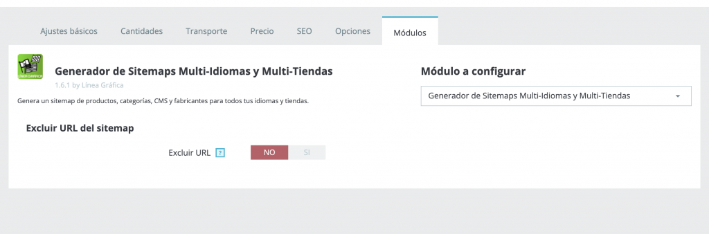 modulo sitemaps 3 - Mejoras y actualizaciones de nuestros módulos Prestashop