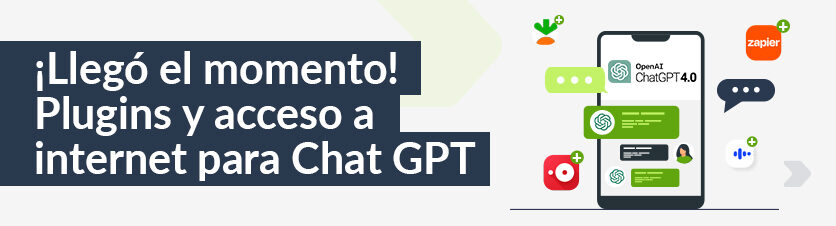 Plugins y Conexión a internet para Chat GPT-4